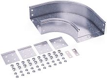 Угол для лотка горизонтальный без крышки DKC S5 Combitech CPO90 90град. 100х100 с креплением