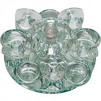 Светильник встраиваемый Fametto/Fiore DLS-F123 G4 GLASSY/CLEAR 50мм/40Вт Fametto — купить по цене от 300 ₽ | ПрофБезопасность