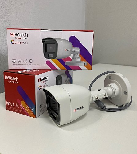 HDTVI видеокамеры HiWatch ColorVu в наличии