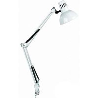 Светильник настольный на струбцине Camelion KD-312 220В 60Вт Белый Camelion — купить по цене от 2&nbsp;100 ₽ | ПрофБезопасность