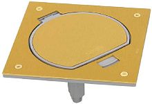 Лючок влагостойкий Simon Connect K45 1-м. 2 мод. с защелкой IP66 латунь Simon — купить по цене от 7&nbsp;990 ₽ | ПрофБезопасность