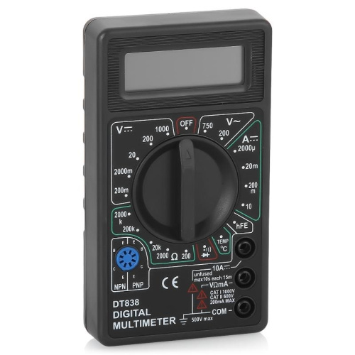 Мультиметр цифровой TEK DT 838