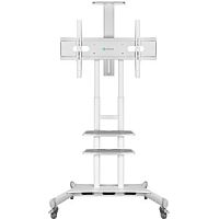 Мобильная стойка для телевизора Onkron TS1881, 55"-80" белая