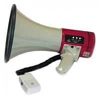 Мегафон ручной TerraSound MG-66USB красный