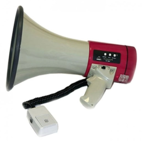 Мегафон ручной TerraSound MG-66USB красный