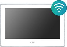 Монитор видеодомофона CTV-M5702 Wi-Fi белый картинка 
