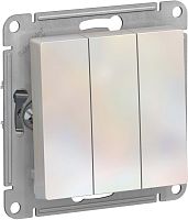 Выключатель без рамки Systeme Electric AtlasDesign 3-кл. жемчуг