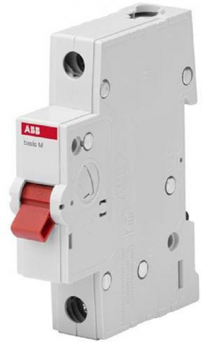 Выключатель нагрузки (мини-рубильник) ABB Basic M BMD51140 1п 40A тип AC картинка