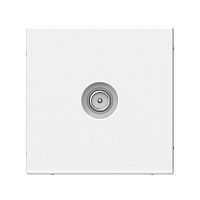 Розетка TV Оконечная без рамки Systeme Electric ArtGallery  1-м. белый Systeme Electric — купить по цене от 830 ₽ | ПрофБезопасность