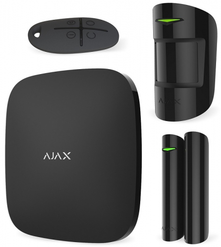Комплект сигнализации Ajax StarterKit черный картинка