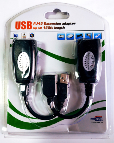 USB удлинитель по UTP (60м) фото 2