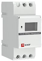 Реле времени электронное на DIN-рейку EKF PROxima ТЭ-15 16А 230В