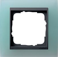 Рамка универсальная Gira Event Opaque 1-м. салатовый/антрацит Gira — купить по цене от 1&nbsp;480 ₽ | ПрофБезопасность