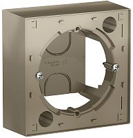 Коробка для наружнего монтажа Systeme Electric AtlasDesign шампань