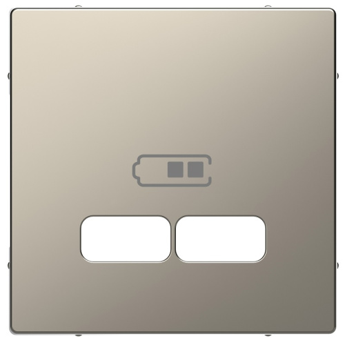 Лицевая панель Schneider Electric Merten D-Life для 2-м. розетки USB никель, Schneider Electric, купить, цена, доставка, безопасность Лицевая панель Schneider Electric Merten D-Life для 2-м. розетки USB никель Schneider Electric — купить по цене от 2 493 ₽ | ПрофБезопасность