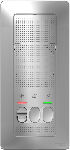 Переговорное устройство Schneider Electric Blanca (алюминий) фото 2