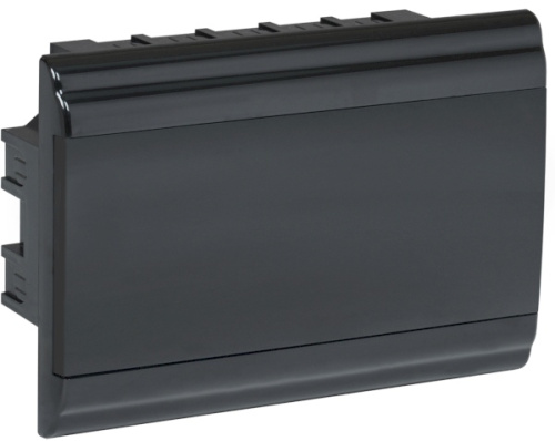 Бокс IEK PRIME ЩРВ-П-12 210x306x102 IP41 черная дверь, черный корпус