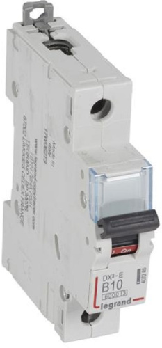 Выключатель автоматический Legrand DX3-E 6000 1п 10А B 10кА