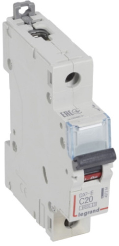 Выключатель автоматический Legrand DX3-E 6000 1п 20А C 6кА