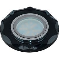 Светильник встраиваемый Fametto/Peonia DLS-P105 GU5.3 CHROME/BLACK 65мм/35Вт Fametto — купить по цене от 200 ₽ | ПрофБезопасность