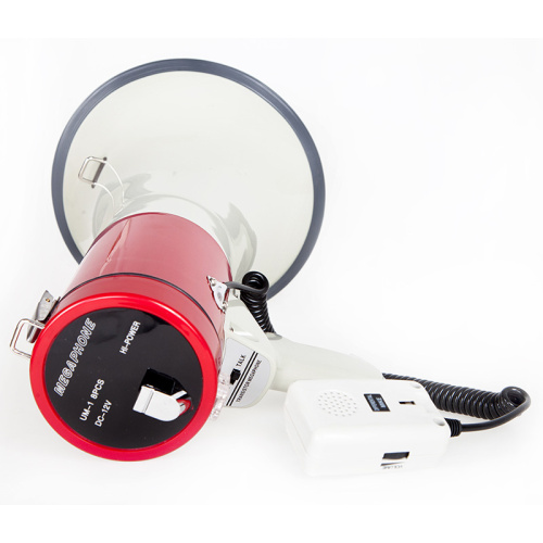 Мегафон ручной TerraSound MG-220DSD красный фото 2