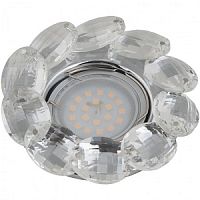 Светильник встраиваемый Fametto/Peonia DLS-P114 GU5.3 CHROME/CLEAR 55мм/50Вт Fametto — купить по цене от 409 ₽ | ПрофБезопасность