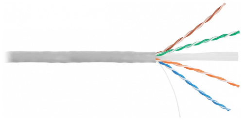 Кабель витая пара OptimLAN UTP 4x2x0,57 (23AWG) CAT6 (305м)