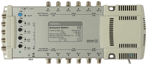 Мультисвитч оконечный Terra MR912L фото 2