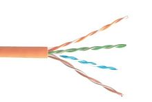 Кабель витая пара UTP Cat5e 4х2х0,52 ZH нг(А)-HF оранжевый