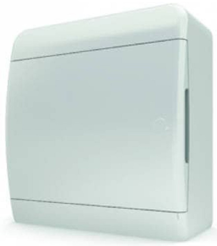 Бокс пластиковый Tekfor ЩРН-П-8 BNN 40-08-1 (240х218х102мм) IP41 белая дверца