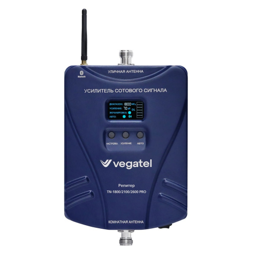 Репитер Vegatel TN-1800/2100/2600 PRO Vegatel — купить по цене от 41&nbsp;179 ₽ | ПрофБезопасность
