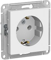 Розетка с заземлением без рамки Systeme Electric AtlasDesign 1-м. лотос