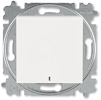 Выключатель с подсветкой без рамки ABB EPJ Levit 1-кл. жемчуг/ледяной ABB — купить по цене от 1&nbsp;122 ₽ | ПрофБезопасность