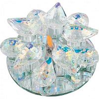 Светильник встраиваемый Fametto/Fiore DLS-F129 G4 GLASSY/RAINBOW 70мм/40Вт Fametto — купить по цене от 415 ₽ | ПрофБезопасность