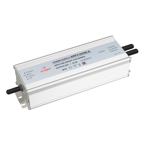 Блок питания для светодиодной ленты Arlight ARPV-24300-A (24V, 12.5A, 300W), Arlight, купить, цена, доставка, безопасность Блок питания для светодиодной ленты Arlight ARPV-24300-A (24V, 12.5A, 300W) Arlight — купить по цене от 10 205 ₽ | ПрофБезопасность