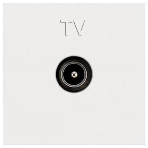 Розетка TV Оконечная без рамки ABB Niessen Zenit 1-м. 2 мод. N2250.7 BL белый ABB — купить по цене от 1&nbsp;268 ₽ | ПрофБезопасность