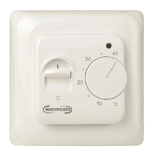 Терморегулятор механический Warmcoin W70 (White) 16А белый (RTC) Warmcoin — купить по цене от 950 ₽ | ПрофБезопасность