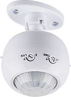 Датчик движения накладной Feron SEN16/ES-P27A  220В 1,2КВт 8м 360° IP20 Круг белый Feron — купить по цене от 1&nbsp;000 ₽ | ПрофБезопасность