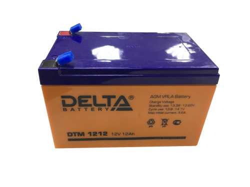 Аккумулятор Delta DTM 1212 фото 2