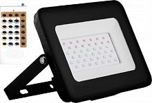 Прожектор светодиодный Feron LL-611 20Вт 220В RGB IP65 Черный Feron — купить по цене от 2&nbsp;100 ₽ | ПрофБезопасность