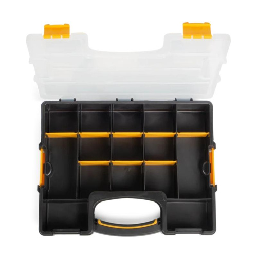 Кейс органайзер КВТ К-03 с 7 отделениями, серия ПРОФИ Кейс органайзер КВТ К-03 с 7 отделениями, серия ПРОФИ