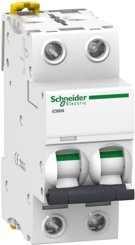 Выключатель автоматический Schneider Electric Acti9 iC60N 2п 1А D 6кА
