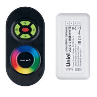 Контроллер для RGB светодиодной ленты Uniel ULC-G10-RGB BLACK 12/24В ПДУ Uniel — купить по цене от 1&nbsp;570 ₽ | ПрофБезопасность