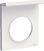 Рамка универсальная Schneider Electric Odace 1-м. с держателем для телефона белый 