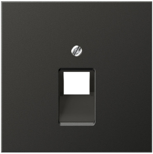 Лицевая панель Jung LS990 metal для 1-м. розетки RJ11/RJ45 антрацит, Jung, купить, цена, доставка, безопасность Лицевая панель Jung LS990 metal для 1-м. розетки RJ11/RJ45 антрацит Jung — купить по цене от 5 476 ₽ | ПрофБезопасность