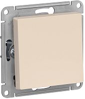 Переключатель без рамки Systeme Electric AtlasDesign 1-кл. проходной бежевый