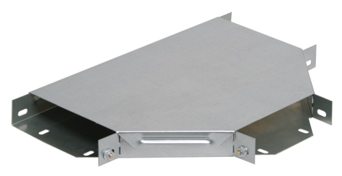 Тройник для лотка горизонтальный с крышкой IEK ESCA 100х80
