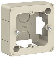 Коробка для наружнего монтажа Systeme Electric Blanca молочный