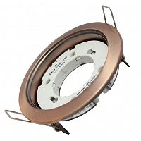 Светильник встраиваемый Uniel GX53/H4 ANTIQUE BRASS GX53 Античная медь Uniel — купить по цене от 245 ₽ | ПрофБезопасность