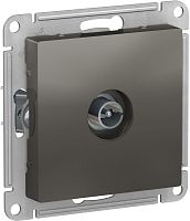 Розетка TV Проходная без рамки Systeme Electric AtlasDesign 1-м. сталь